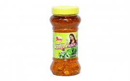 9am Mango Pickle   Plastic Jar  500 grams